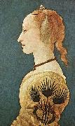 Alesso Baldovinetti, Portrait of a Lady in Yellow